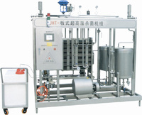 Chaîne de production de pasteurisation de lait électrique industrielle à micro-pasteurisation
