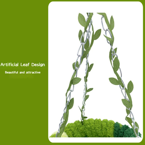 Nido para Loros, Estilo Bosque, Hamaca, Nido Específico para Aves, Suministros para Jaulas de Aves, Columpio para Loros, Casa para Pájaros, Jaula - Product Image 5