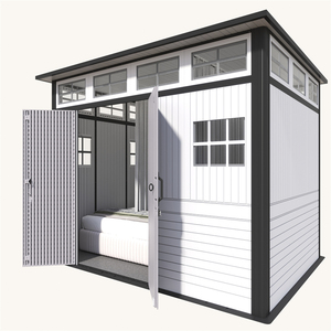 Espaciosa <span class=keywords><strong>Casa</strong></span> de almacenamiento de jardín de HDPE para herramientas y equipos - Product Image 1