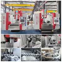 Centre d'usinage CNC robuste haut de gamme Centre de fraisage CNC 3 axes VMC 855 avec 4 axes