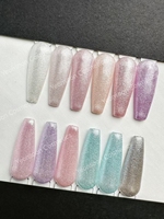 Gel de construction Hema Free Shark Yarn en gros, échantillon gratuit, gel UV scintillant pour extension d'ongles, pour salon de manucure et manucure DIY