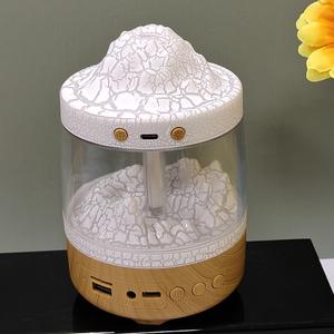 Humidificador de Aire con Luces de Colores, Efecto Volcán de Lava, Difusor de Aceites Esenciales para Aromaterapia, Control Remoto, Anillo de Humo con Efecto Medusa y Llama - Product Image 5