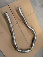 Système d'échappement en alliage de titane DZ Audi RS5/RS6 B9/B9.5 2.9T, épaisseur 1,5 mm, poli miroir, garantie 3 ans, haute température TIG