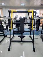 Leekon Haute Qualité Plaque Chargée Jambe Presse Hack Squat Machine Fitness Équipement De Gymnastique Intérieur Machine D'exercice