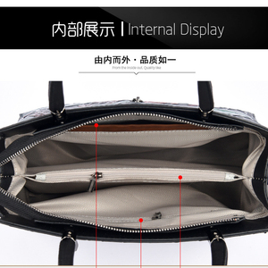 Custom New Retro Female Leather Bag Flowers Pu Leather <b>Tote</b> Bag Handbags Manufacturer Ladies Messenger Shoulder Bag - Product Image 5