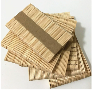 571 bastoncini artigianali in legno bastoncini di legno all'ingrosso bastoncini di <span class=keywords><strong>gelato</strong></span> in legno a 50 pezzi 20 pezzi per imballaggio sacchetto opp - Product Image 4