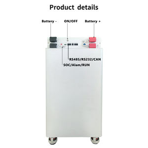 מחירים מיוחדים 51.2v 400ah סוללת ליתיום סולארית 20kwh מערכת אנרגיה סולארית 20kwh חכם bms Lifepo4 - Product Image 6