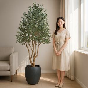 Arbre d'<span class=keywords><strong>olivier</strong></span> artificiel en gros, plante artificielle de haute qualité, résistante aux UV, plante d'extérieur pour les projets de maison et de jardin - Product Image 3