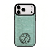 Étui de téléphone en similicuir gravable au laser, étuis de téléphone vierges en similicuir pour gravure au laser, logo personnalisé, cadeau promotionnel