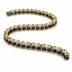 <span class=keywords><strong>Cadena</strong></span> de Motocicleta 520HX con Anillo en O, 120 Eslabones, <span class=keywords><strong>Cadena</strong></span> de Transmisión de Alta Resistencia para KTM Duke 390, Kawasaki Ninja 400, Honda CB500X, Resistencia a la Tracción de 34 kN - Product Image 2