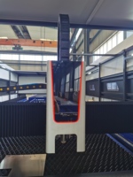 RBJ-6000W double table CNC IPG/MAX laser coupe machine