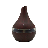 Humidificateur et diffuseur d'arômes à grain de bois à bruit blanc, le plus vendu, pour toute la maison, 300 ml, usage domestique, garantie 1 an
