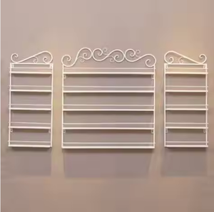 2025 Daisy support mural pour vernis à ongles 5 couches affichage suspendu ultime fer forgé métal moderne chambre centre commercial hôtel appartement - Product Image 1