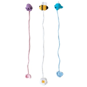 Segnalibri Animali all'Uncinetto Fatti a Mano 2026: Rana, Ape, Girasole - Regalo per Amanti dei Libri, Regali per Insegnanti, Fiori all'Uncinetto, Regalo per il Ritorno a Scuola - Product Image 4