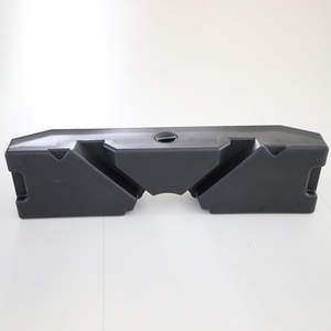 Base per Ombrellone da Giardino in Acciaio Moderno, Impermeabile e Resistente all'Acqua e alla Sabbia, per Arredamento Esterno e Spiaggia - Product Image 6
