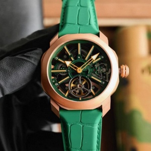 Reloj de Buceo BL Style <span class=keywords><strong>Octo</strong></span> Roma de 44 mm con Tourbillon Esqueleto, Alarma, Caja Octogonal de Titanio y Correa de Piel de Caimán de 20 mm - Product Image 4
