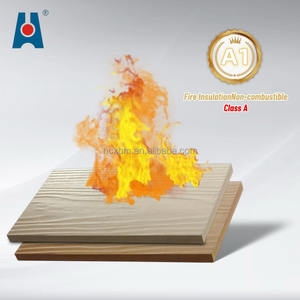 ألواح تكسية خارجية حديثة مقاومة للماء بنمط حبيبات الخشب، ألواح أسمنتية ليفية للواجهات الزخرفية وتركيب الكسوة للفيلات - Product Image 1