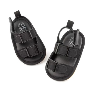 Sandales d'Été Bébé Garçon en Cuir à Semelle Souple pour l'Apprentissage de la Marche, Chaussures d'Enfant en Gros, Non des Chaussons - Product Image 2
