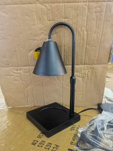 Adjustable Wood Table <b>Lamp</b> White Cone <b>Shade</b> E14 LED Push Button Switch Modern Design 2700K Soft Warm Light <b>Small</b> Size Bedroom - Product Image 5