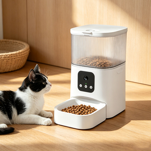 เครื่องให้อาหารสัตว์เลี้ยงอัตโนมัติอัจฉริยะ พร้อมกล้องเชื่อมต่อ Wifi - Product Image 1