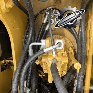Excavatrice Caterpillar 320D d'occasion, marque japonaise d'origine, 20 tonnes, moteur Cummins, chenilles en caoutchouc, grande taille - Product Image 5