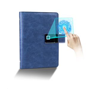 Nhà Sản Xuất Ban Đầu Nhật Ký <span class=keywords><strong>A5</strong></span> LED Ánh Sáng Biểu Tượng Vân Tay Khóa Sang Trọng Kinh Doanh Điều Hành Máy Tính Xách Tay In Logo - Product Image 1