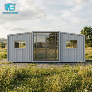 Casa Container Prefabbricata Moderna da 40 Piedi, Resistente agli Uragani, Design Pieghevole, Struttura in Acciaio, Casa Container Prefabbricata di Lusso - Product Image 3