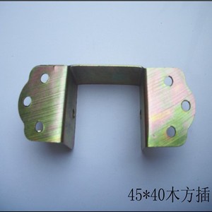 Support métallique Huaxi 45x40mm pour connecteurs de support de cadre en bois - Product Image 4