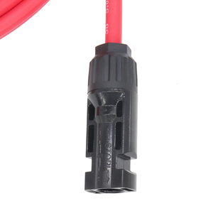 <span class=keywords><strong>Cable</strong></span> de conector de panel solar 6mm Rojo Negro fotovoltaico conjuntos de cables de extensión PV 1m 2m 3M 5m 10M - Product Image 6