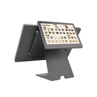 Sistema POS Todo en Uno de 15.6 Pulgadas, Terminal de Facturación con Pantalla Táctil de 10 Puntos, Caja Registradora con Sistema Operativo Android/Windows, NFC, Wi-Fi 6, 8GB