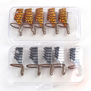 5 pièces de moules réutilisables en aluminium argenté pour extension d'ongles, outils de sculpture et d'extension rapide pour manucure - Product Image 2