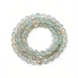 Perles ovales facettées en opale d'Éthiopie naturelle, pierres précieuses en vrac pour la fabrication de bijoux, vente en gros - Product Image 5