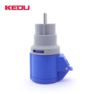 KEDU PS5-1 230V 16A <span class=keywords><strong>CEE</strong></span> blu a <span class=keywords><strong>schuko</strong></span> adattatori presa <span class=keywords><strong>CEE</strong></span> <span class=keywords><strong>adattatore</strong></span> spina <span class=keywords><strong>Schuko</strong></span> - Product Image 3