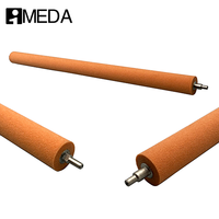 Rouleau éponge rouge de nettoyage de four à fusion de haute qualité à prix d'usine pour pièces de rechange de copieurs Ricoh MP 1350 1356 1357 1107 1106 907 906