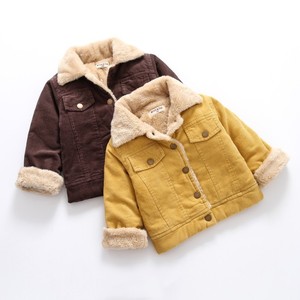 Abbigliamento Invernale per Bambini all'Ingrosso, Cappotto in Velluto a Coste Imbottito per Ragazzi e Ragazze, Giacca Calda in Pile per Bambini - Product Image 2