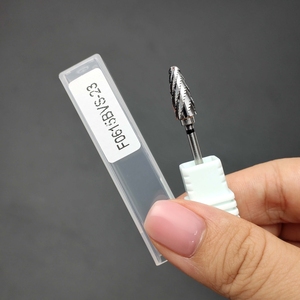 Gran Venta de brocas de carburo de corte recto <span class=keywords><strong>Tornado</strong></span>, herramienta de eliminación de <span class=keywords><strong>Gel</strong></span> grueso, taladros eléctricos, accesorios de manicura - Product Image 4