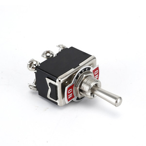 Công tắc chuyển đổi kim loại tạm thời 6 chân dpdt một bên, 20 AMP tại 12VDC 125VAC, (mẹ. On)/OFF/ON - Product Image 4