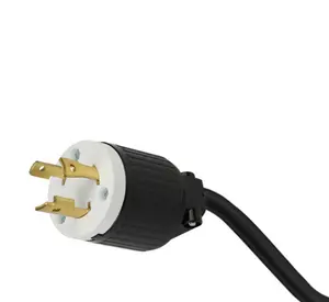 NEMA L6-30 electrical plug 30A 250V nema twist-lock plug power cord