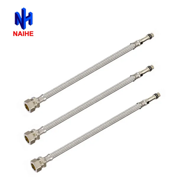 high pressure high quality white grey wire / stainless steel wire / aluminum wire Flexible Hose