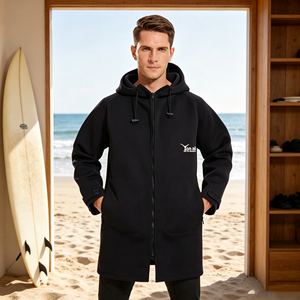 Chaqueta Cortavientos YONSUB de Secado Rápido, <span class=keywords><strong>Poncho</strong></span> Impermeable para <span class=keywords><strong>Surf</strong></span>, Snorkel, Natación, Paddleboarding y Deportes Acuáticos en la Playa - Product Image 1