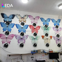 Drones LEDA intérieurs télécommandés en forme de papillon bionique pour décorations de mariages et festivals de musique