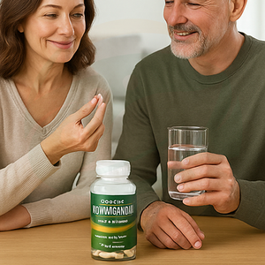 Suplementos de Extrato de Ashwagandha Natural Puro em Cápsulas, Suplemento Herbal de Alta Qualidade, Cápsulas Vegetarianas de Ashwagandha KSM-66 - Product Image 4