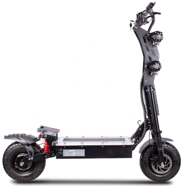 Hot Sale 72v High Power Double Drive 2-Wheel Folding Electric Scooter for Adults with Max Load of 150kg
