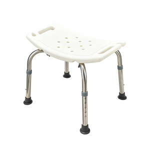 Maifeng Shower <b>Stool</b> <b>Adjustable</b> <b>Height</b> Stainless Steel Non Slip Seat For Elderly And Pregnant Women - Product Image 1