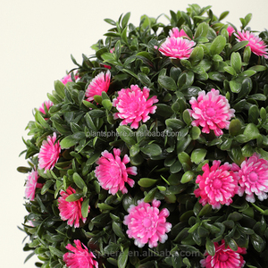 Bolas de Topiario de plantas artificiales con flores, bola UV-Anti <span class=keywords><strong>Aglaia</strong></span> Odorata para balcón al aire libre, patio trasero e interior, decoración de boda para el hogar - Product Image 4