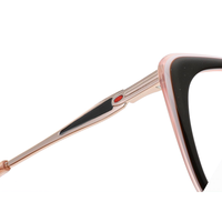 BONA Spécifications multiples Montures de lunettes en acétate à la mode pour femmes adultes Utilisation quotidienne