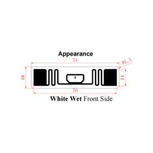 แท็ก <span class=keywords><strong>RFID</strong></span> Monza R6-P สำหรับผ้าลินิน ทนความร้อนสูง ล้างทำความสะอาดได้ โมดูลติดตามสิ่งทอ ระยะการอ่านไกล ติดด้วยกาวในตัว ปรับแต่งได้ - Product Image 4