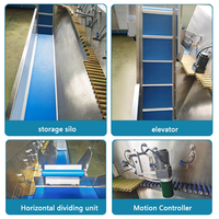 Machine automatique de tri de sachets de barres protéinées en poudre de céréales pour machine d'emballage de boîtes en carton