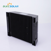 Contrôleur de charge de panneau solaire BLKCSOLAR PWM 40A 60A avec batterie 12V 24V 48V