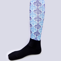 Chaussettes d'équitation décontractées personnalisées, respirantes et antibactériennes pour l'été - Chaussettes longues pour l'équitation